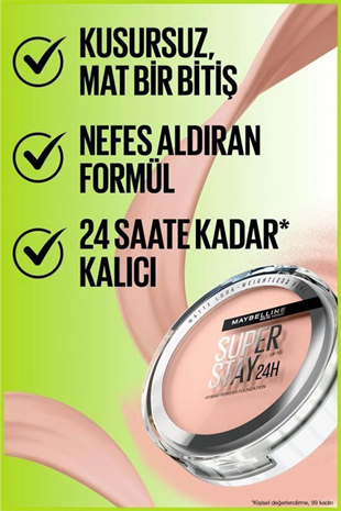 Maybelline New York Super Stay 24H Pudra-Fondöten 05