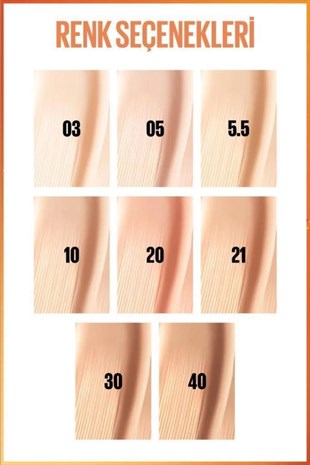 Maybelline New York Super Stay 24H Skin Tint 05 Fondöten