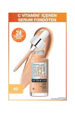 Maybelline New York Super Stay 24H Skin Tint 40 Fondöten