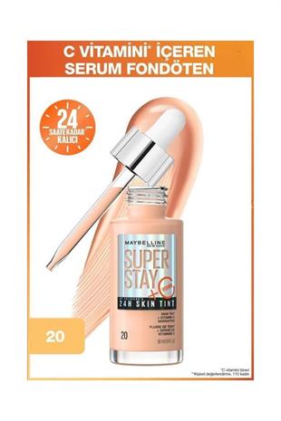 Maybelline New York Super Stay 24H Skin Tint 20 Fondöten
