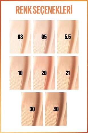 Maybelline New York Super Stay 24H Skin Tint 05 Fondöten