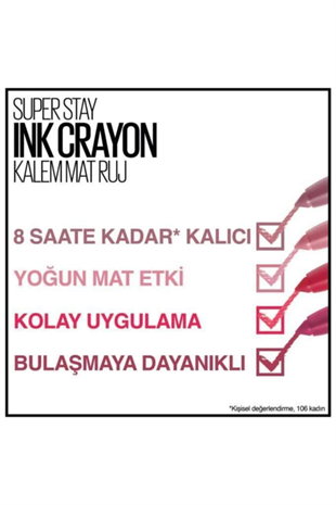 Maybelline New York Super Stay Ink Crayon 10 Trust Your Gut Ruj