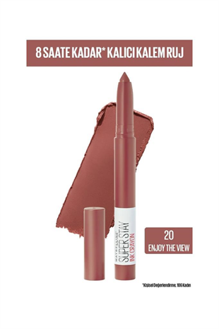 Maybelline New York Super Stay Ink Crayon 20 Enjoy The View Ruj
