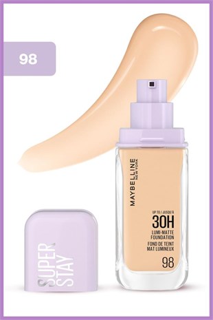 Maybelline New York Super Stay Lumi Matte 98 Fondöten 