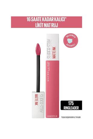 Maybelline New York Super Stay Matte Ink 175 Ringleader Ruj