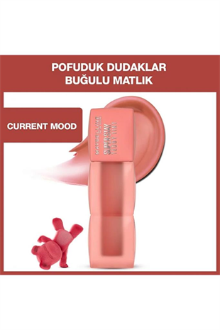Maybelline New York Super Stay Teddy Tint 10 Current Mood