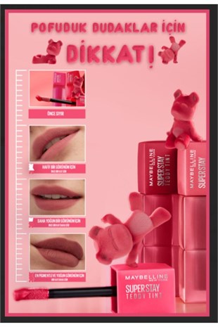 Maybelline New York Super Stay Teddy Tint 50 Wild At Heart