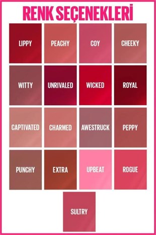Maybelline New York Super Stay Vinyl Ink 160 Sultry Ruj