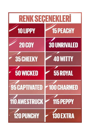 Maybelline New York Super Stay Vinyl Ink 110 Awestruck Ruj