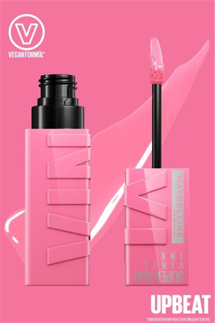 Maybelline New York Super Stay Vinyl Ink 155 Upbeat Ruj