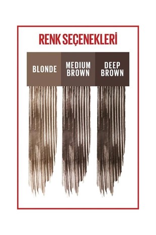 Maybelline New York Tattoo Brow 260 Dark Brown Kaş Maskrası