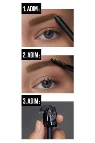 Maybelline New York Tattoo Brow 36H Deep Brown 07 Kaş Kalemi