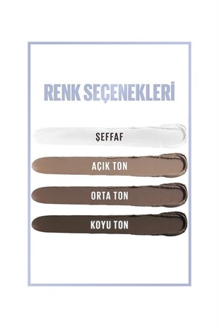 Maybelline New York Tattoo Brow Lift Stick 00 Clear Kaş Kalemi