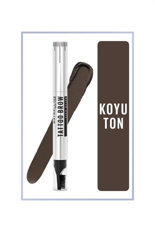 Maybelline New York Tattoo Brow Lift Stick 04 Deep Brown Kaş Kalemi