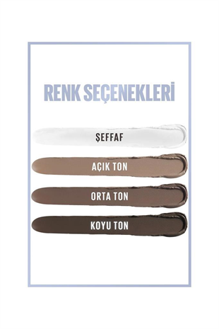 Maybelline New York Tattoo Brow Lift Stick 00 Clear Kaş Kalemi