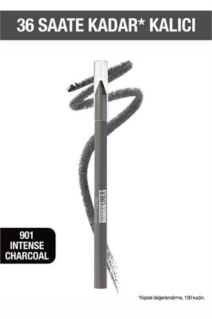 Maybelline New York Tattoo Liner Gel Pencil 901 Intense Charcoal Göz Kalemi