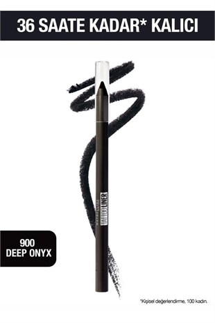 Maybelline New York Tattoo Liner Gel Pencil 900 Deep Onyx Göz Kalemi