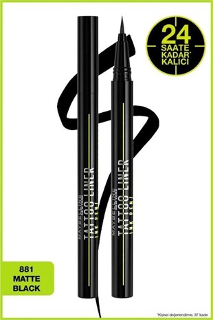 Maybelline New York Tattoo Liner Ink Pen 880 Jet Black Eyeliner