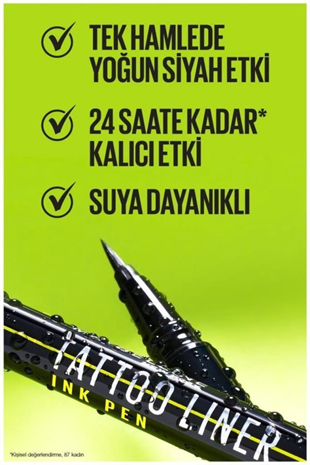 Maybelline New York Tattoo Liner Ink Pen 880 Jet Black Eyeliner