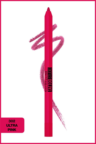 Maybelline New York Tattoo Liner Jel 302 Ultra Pink Göz Kalemi 