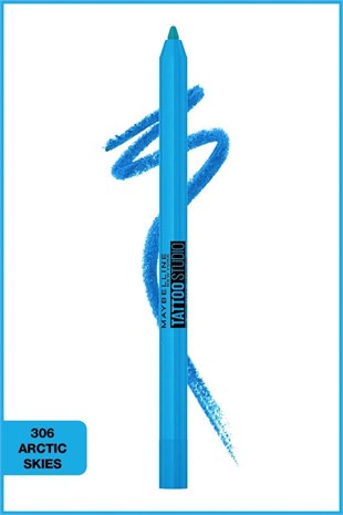 Maybelline New York Tattoo Liner Jel 306 Arctic Skies Göz Kalemi