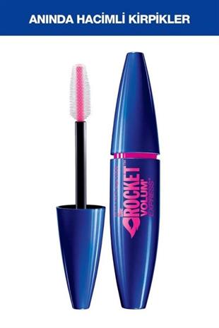 Maybelline New York Volum Express Rocket Siyah Maskara 