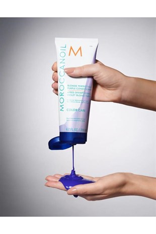 Moroccanoil Blonde Perfecting Purple Saç Bakım Kremi 200 ml