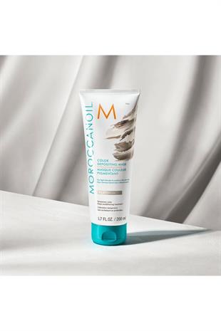 Moroccanoil Color Depositing Mask Platinum İrize Renk Tazeleyici Bakım Maskesi 200 ml