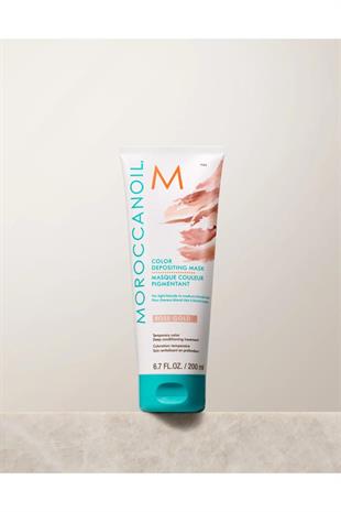 Moroccanoil Color Depositing Mask Rose Gold Renk Tazeleyici Bakım Maskesi 200 ml