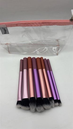 MYKOZMETİK 8 Li Makyaj Fırça Seti