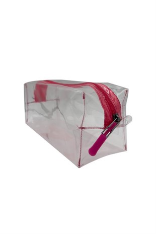 MYKOZMETİK Pembe Kozmetik Çantası