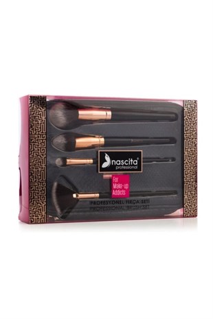 Nascita Make Up Addict 4lü Profesyonel Fırça Seti