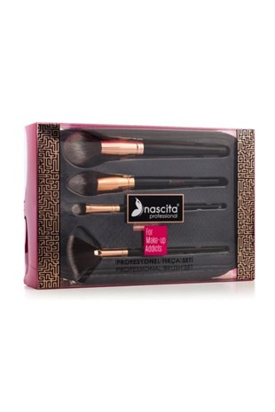 Nascita Make Up Addict 4lü Profesyonel Fırça Seti