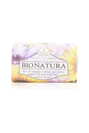Nesti Dante Bio Natura Argan Oil and Wild Hay 250 gr Katı Sabun