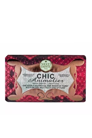 Nesti Dante Chic Animalier Red Python Katı Sabun 250 gr