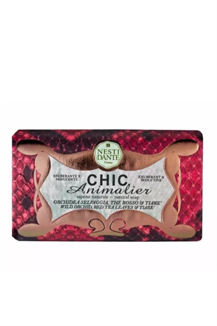 Nesti Dante Chic Animalier Red Python Katı Sabun 250 gr