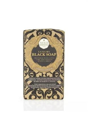 Nesti Dante Luxury Black Canlandırıcı&Sıkılaştırıcı Aktif Karbon Katı Sabun 250 gr