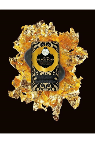 Nesti Dante Luxury Black Canlandırıcı&Sıkılaştırıcı Aktif Karbon Katı Sabun 250 gr