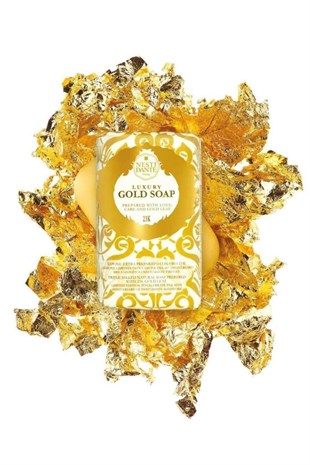Nesti Dante Luxury Gold Soap Doğal Içerikli Lüks Altın Sabun 250 gr