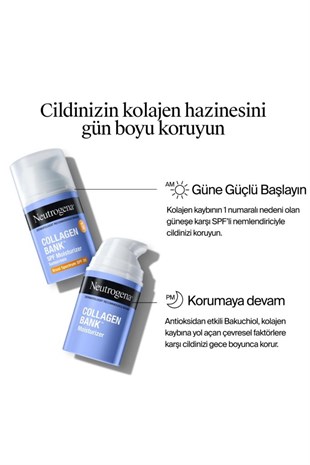 Neutrogena Collagen Bank Nemlendirici Gece Kremi 50 ml