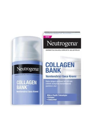 Neutrogena Collagen Bank Nemlendirici Gece Kremi 50 ml