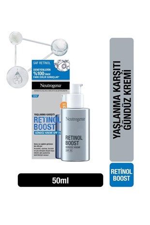 Neutrogena Retinol Boost Kırışıklık Karşıtı Gündüz Kremi 50 ml