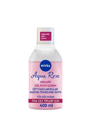Nivea Aqua Rose Micellar Gül Suyu Makyaj Temizleme Suyu 400 ml