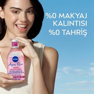 Nivea Aqua Rose Micellar Gül Suyu Makyaj Temizleme Suyu 400 ml