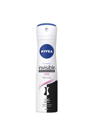 Nivea Black&White Clear Deo 150+25 ml 2li Paket Kadın Deodorant Sprey