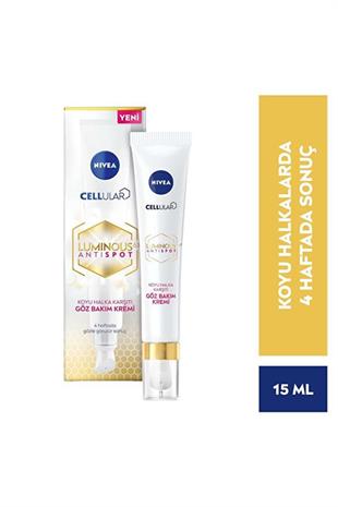 Nivea Cellular Luminous630 Koyu Halka Karşıtı 15 ml Göz Bakım Kremi