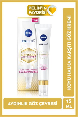 Nivea Cellular Luminous630 Koyu Halka Karşıtı 15 ml Göz Bakım Kremi