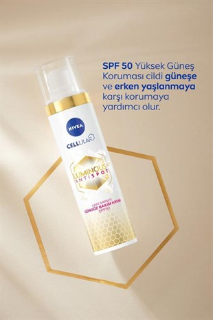 Nivea Cellular Luminous630 Leke Karşıtı SPF50 Gündüz Yüz Krem 40 ml