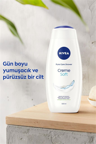 Nivea Creme Soft&Almond Oil Duş Jeli 500 ml