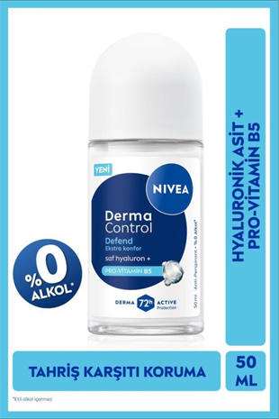 Nivea Derma Control Defend Kadın Roll-On Deodorant 50 ml